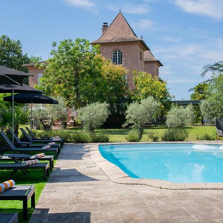 Castel Bois Marie, Maison D'Hotes Montauban Luaran gambar The swimming pool at Château de Chaumont