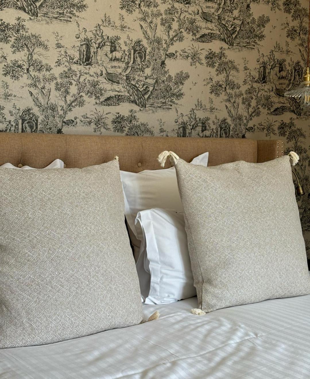 Castel Bois Marie, Maison D'Hotes Montauban Luaran gambar Cushions on a bed